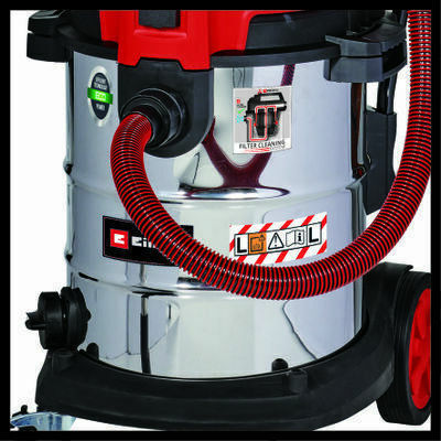 Einhell Tevc 2350 Sacl Σκούπα Υγρών / Στερεών 1600W με Ανοξείδωτο Κάδο 50lt