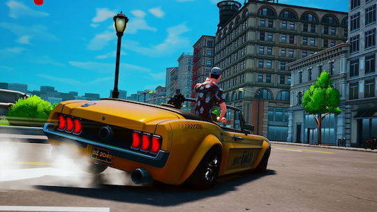 Taxi Chaos Steering Wheel Bundle (Код в кутия) Игра за Switch