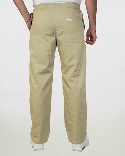 Ayo Brave Unisex Beige Medical Pants Cotton and Polyester