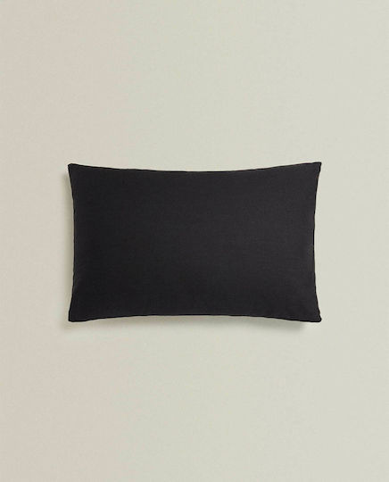 My Home Luxury Monochrome Σετ Σεντόνια King Size με Λάστιχο 180x200+25εκ. Μαύρο (4τμχ)