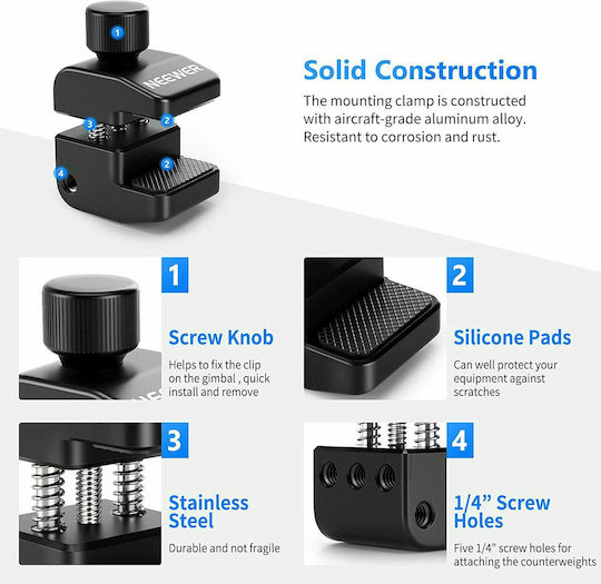 Neewer Gimbal Counterweight Kit Adapter