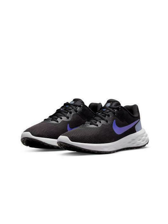 Nike Revolution 6 Next Nature Γυναικεία Αθλητικά Παπούτσια Running Black / Light Thistle / White / Lapis
