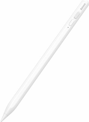 Baseus Smooth Writing Capacitive Active Stylus Digital with Palm Rejection for iPad White