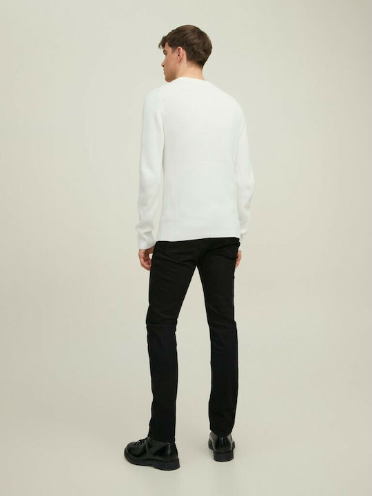 Jack & Jones Men's Long Sleeve Sweater Egret