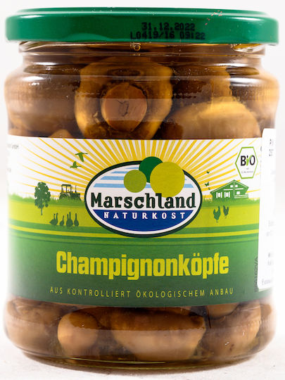 Marschland Naturkost Mushrooms Whole 370gr 370ml