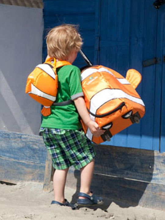 Littlelife Little Life Animal Toddler Clownfish Σχολική Τσάντα Πλάτης Νηπιαγωγείου Πορτοκαλί