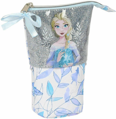 Frozen District Fabric Pencil Case with 1 Compartment Blue