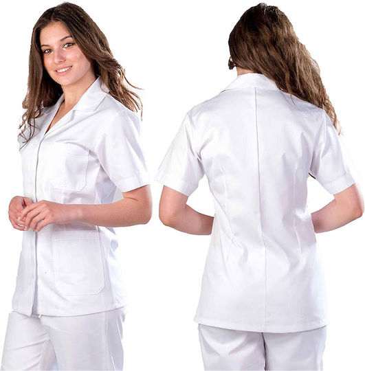Anta Uniforms 102Σ Medizinische Jacke Weiß