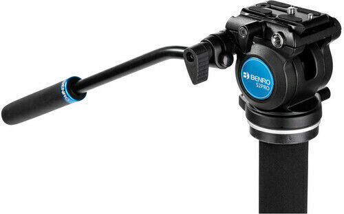 Benro Classic Video Monopod with S2 Pro Flat Base Fluid Video Head