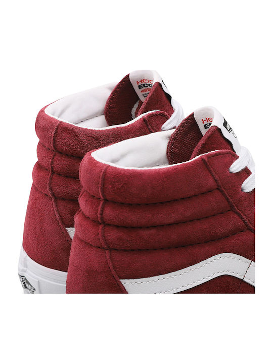 Sk8-hi Boots Pig Suede Tawny Port