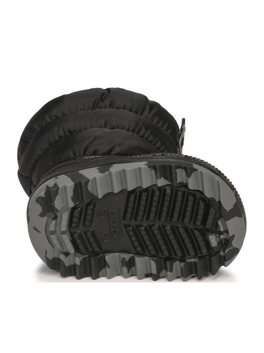 Classic Neo Puff Kids Snow Boots Black