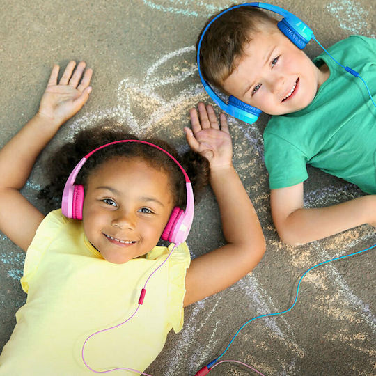 Motorola Moto JR200 Wired On Ear Headphones Blue