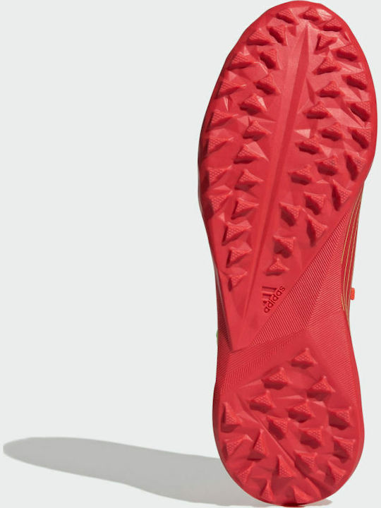 Παιδικά Ποδοσφαιρικά Παπούτσια Predator Edge 3 με Σχάρα Solar Red / Solar Green / Core Black