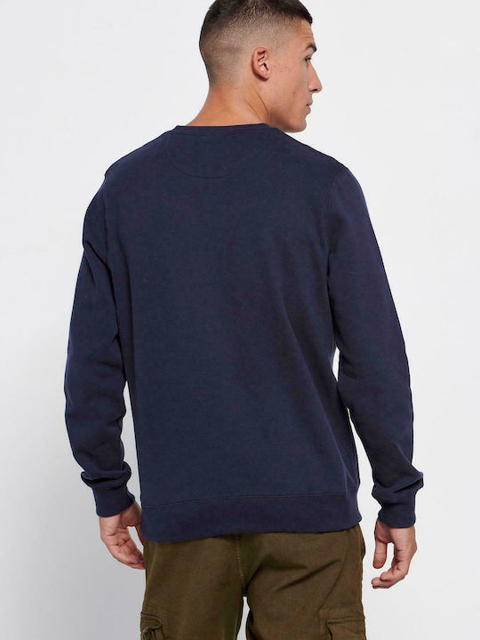 Funky Buddha Men's Sweatshirt Navy Blue