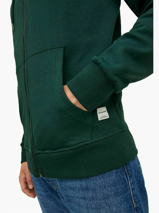 Men's Sweatshirt Jacket with Hood and Pockets Pine Grove