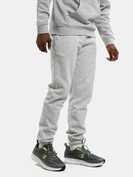 Men's Sweatpants with Rubber Gray