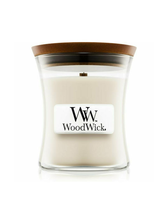 WoodWick Scented Candle Jar with Scent Island Coconut White 85gr 1pcs