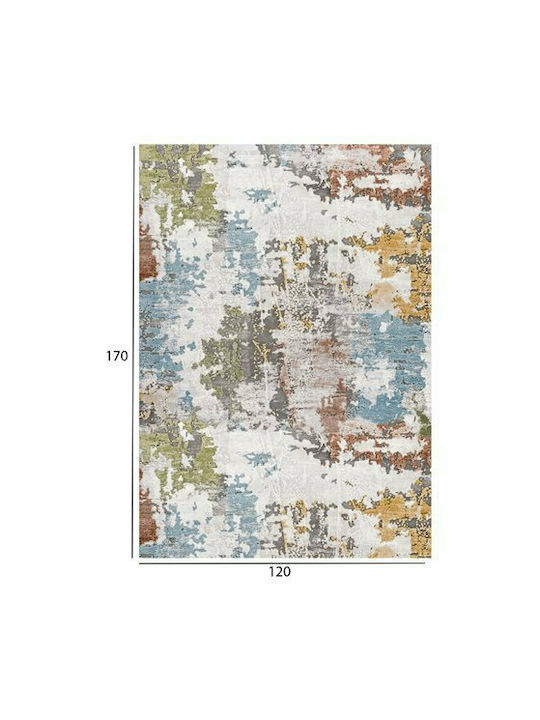 HomeMarkt Josiane Rug Rectangular with Fringes Multicolour