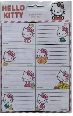 Gim Notebook Labels Hello Kitty 16pcs