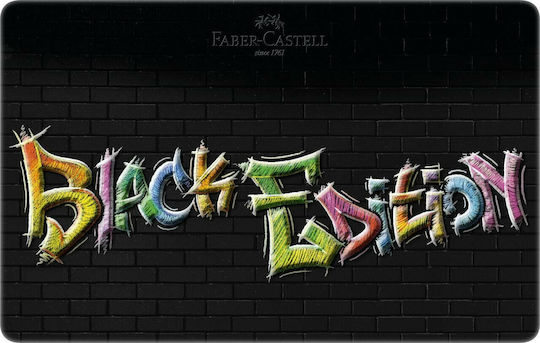 Faber-Castell Ξυλομπογιές Μαύρες Σετ 36τμχ