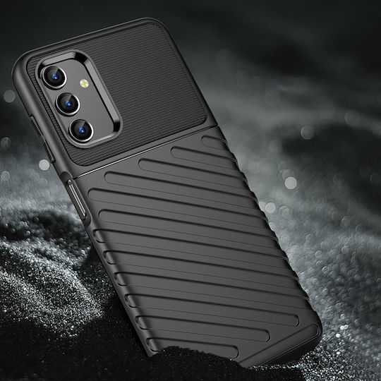 Hurtel Thunder Back Cover Silicon Negru (Galaxy A13 5G)