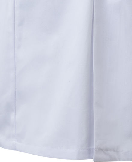 Velilla Taba Medizinischer Verbandskittel Weiß aus Baumwolle und Polyester