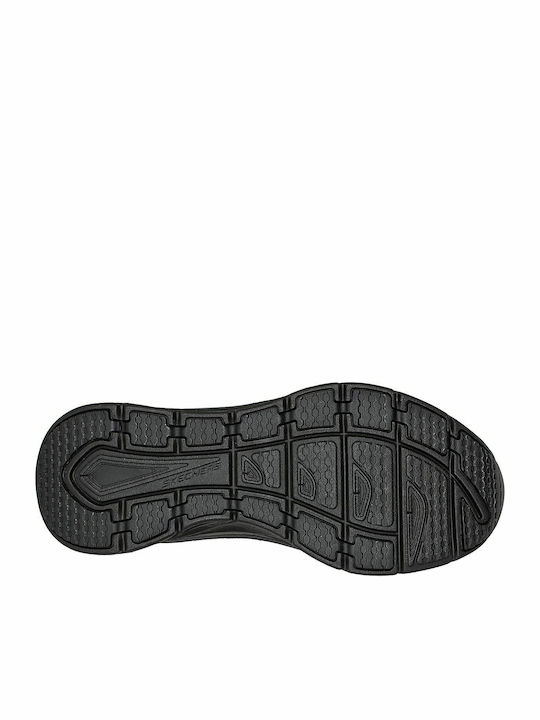 D'Lux Walker Herren Anatomisch Sneakers Schwarz