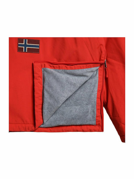 Rainforest Winter 3 Waterproof and Windproof Men’s Jacket Red