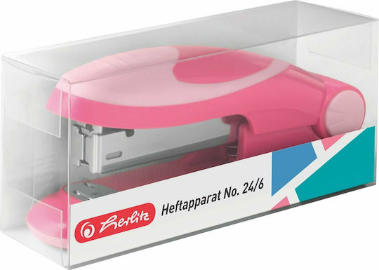 Herlitz Συρραπτικό Χειρός Ροζ
