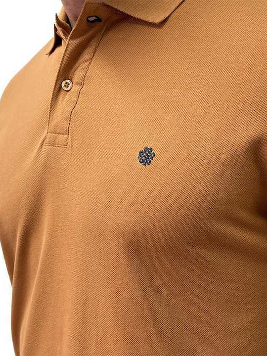 Polo Short Sleeve Blouse Brown
