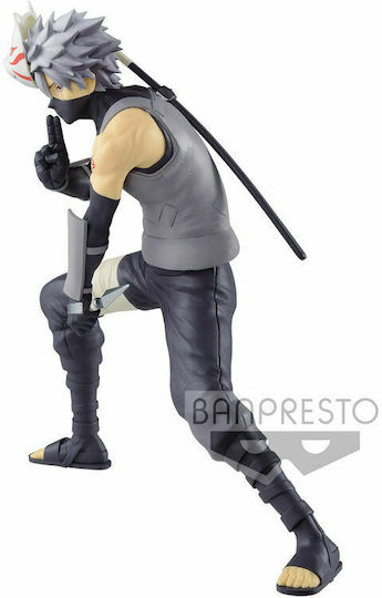 Banpresto Naruto Hatake Kakashi Shippuden Collectible Figure 18cm