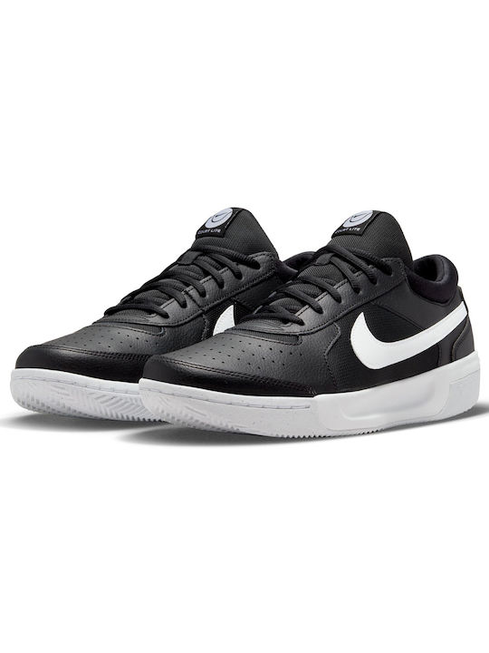 Nike Zoom Lite 3 Мъжки Тенис обувки Твърди съдилища Черно / Бяло