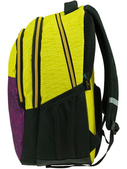 Hallmark Schulranzen Rucksack Grundschule Mehrfarbig mit Flaschenhalter 40Liter