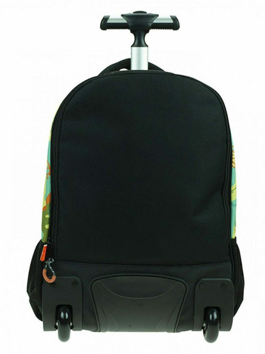 Gim Nerf School Bag Trolley Elementary, Elementary Camo with Water Bottle Holder