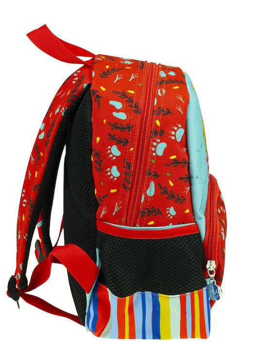 Hallmark Schulranzen Rucksack Kindergarten Mehrfarbig mit Flaschenhalter 9Liter