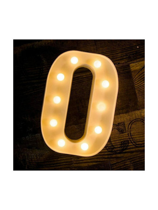 Motarro Decorative Lamp Letter White