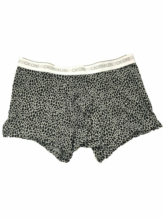 Calvin Klein Men's Boxer Gray with Patterns