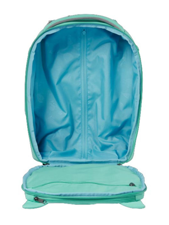 Affenzahn Owl Kids Cabin Fabric Suitcase Light Blue with 2 Wheels Height 31cm