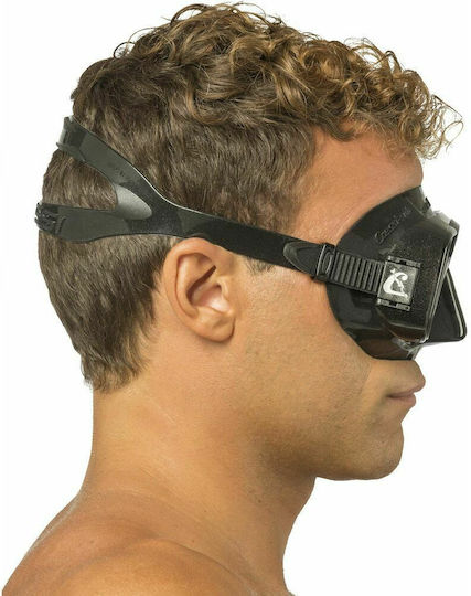 CressiSub Superocchio Black Diving Mask