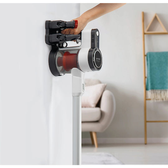 Gorenje SVC216FMLW Rechargeable 2 in 1 Stick & Handheld Vacuum 21.6V White
