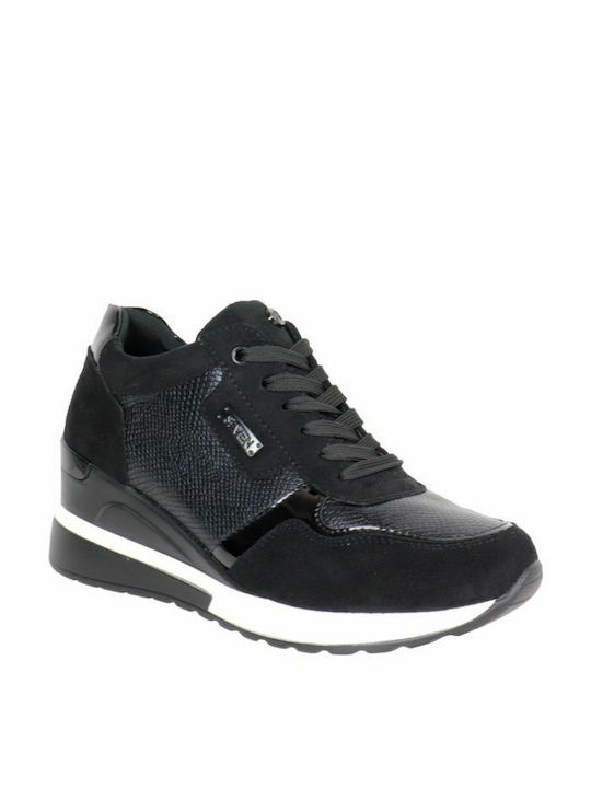 Seven Damen Sneakers Schwarz