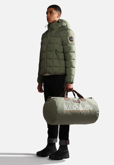 Napapijri Bering 3 Sack Voyage 48lt Green Lichen Fabric L60cm