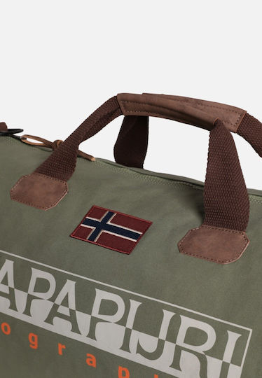 Napapijri Bering 3 Sack Voyage 48lt Green Lichen Fabric L60cm