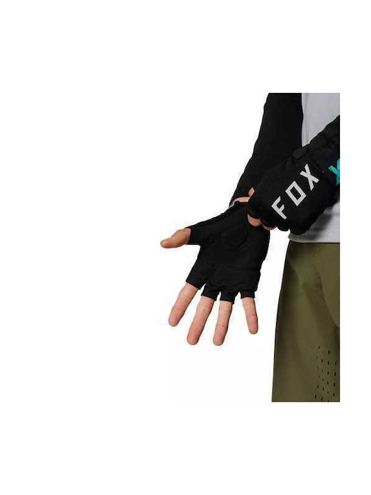 Fox Ranger Half Finger Cycling Gloves Adults with Gel Black