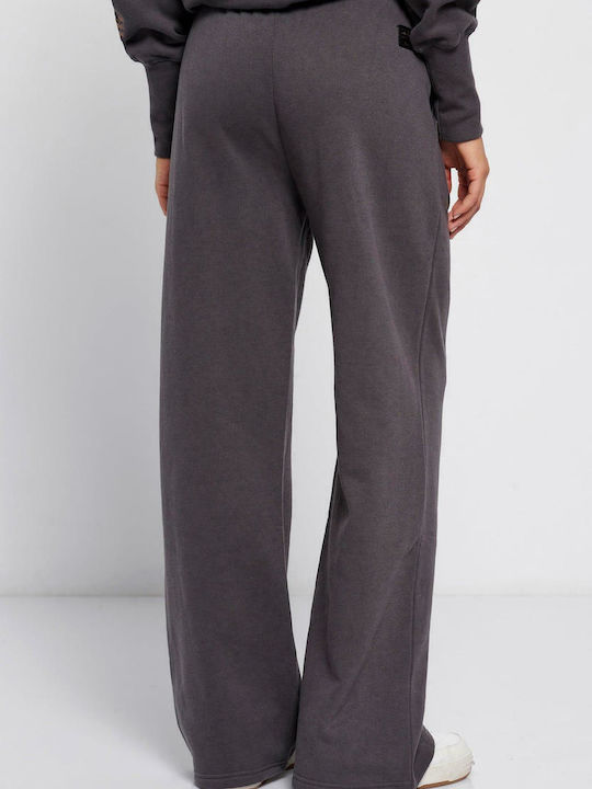 Funky Buddha Damen-Sweatpants Anthracite