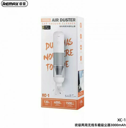 Remax Rechargeable Car Handheld Vacuum 12V White