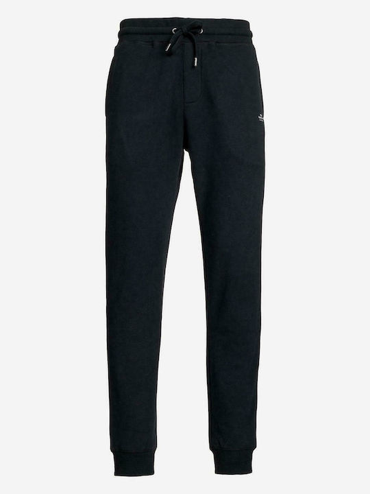 Men's Sweatpants with Rubber Black