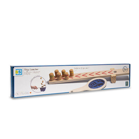 BS Toys Παιχνίδι Ρίψης Στόχου Εσωτερικού Χώρου Εκτοξευτής Νίντζα