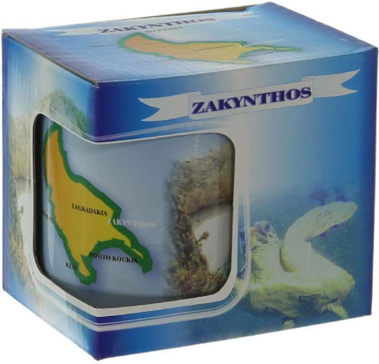 Viosarp Zakynthos Κούπα Κεραμική Πολύχρωμη