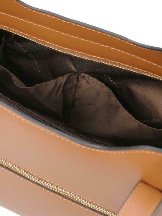 Olimpia Leather Women's Bag Handbag Tabac Brown